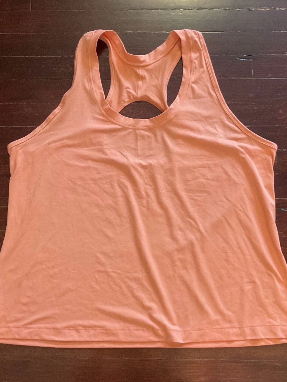 Athleta sleeveless Racerback Tank Top - Peach/coral